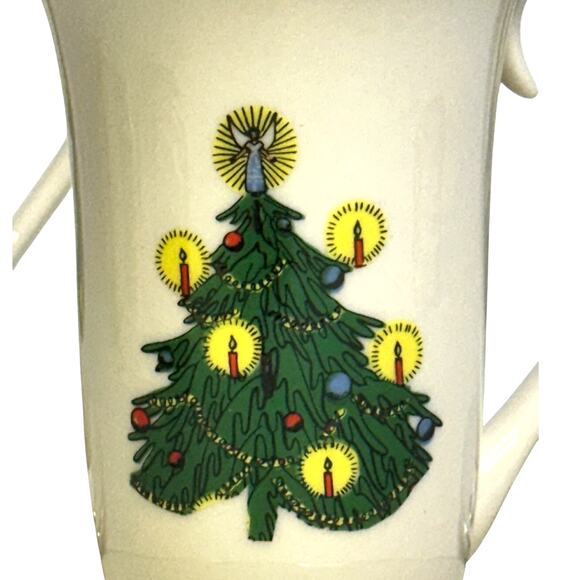 Royal Devon Triomphe Retired 'Christmas' Platinum Irish Coffee Mug/Saucer-Set 3 - Picture 2 of 5